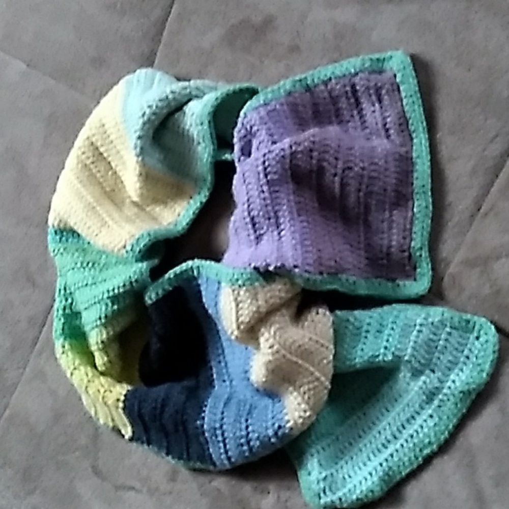 Crochet Scarf approx 56 inches long
